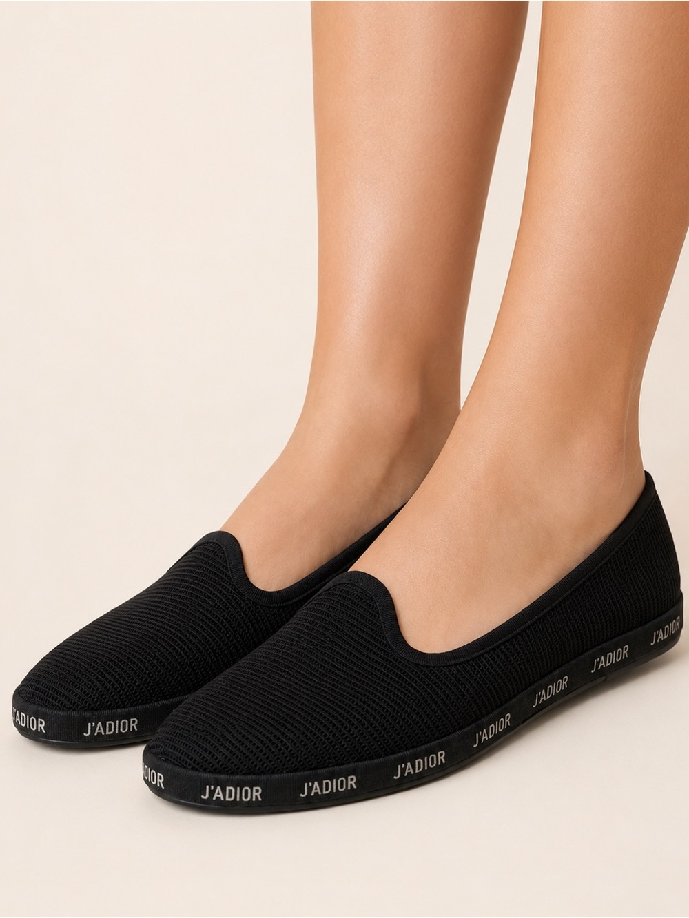 CHRISTIAN DIOR Black J’ADIOR Slip-On Size 8